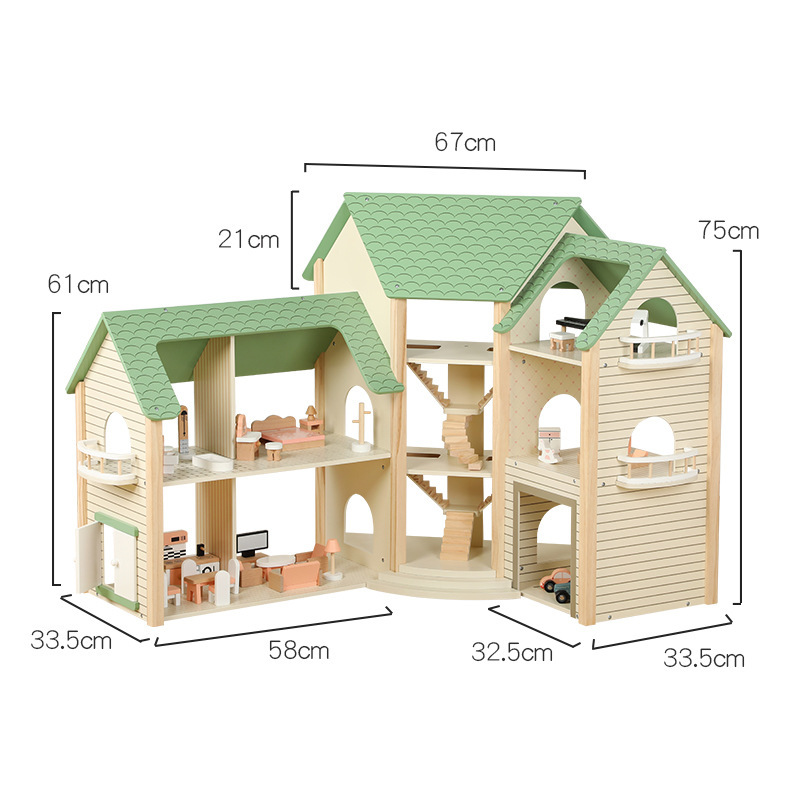 Etsitkö modulaarista nurkkapuista nukkehuonetta vähittäiskaupan linjalle?